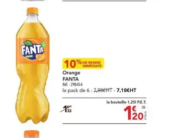 METRO Orange FANTA offre
