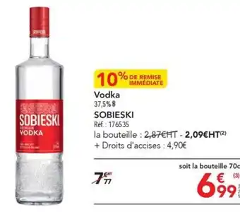 METRO Vodka 37,5%8 offre