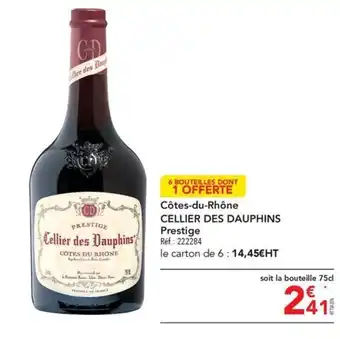 Côtes-du-Rhône CELLIER DES DAUPHINS Prestige
