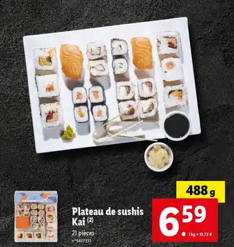 Lidl Plateau de sushis Kai (2) offre
