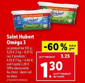 Saint Hubert Oméga 3