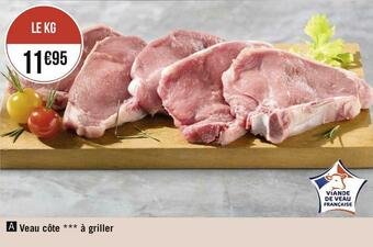 Veau côte à griller