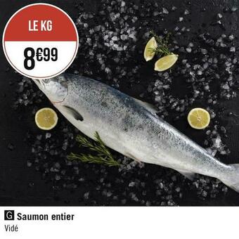Saumon entier