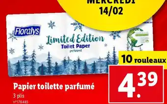 Lidl Papier toilette parfumé offre