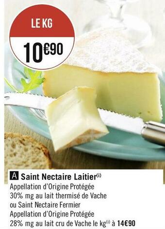 Saint nectaire laitier