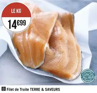 Terre & saveurs filet de truite