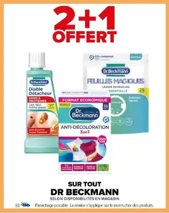 Carrefour SUR TOUT DR BECKMANN offre