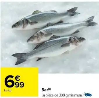 Carrefour Bar offre