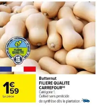 Carrefour Butternut FILIERE QUALITE CARREFOUR () offre