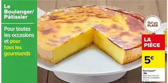 Carrefour Flan 6 parts(n) offre