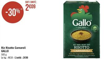 Gallo riz risotto carnaroli