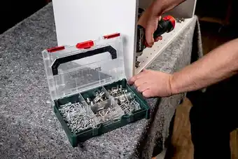 Bricorama Boîte de rangement METABO MetaBOX 63 XS Organizer - ABS - 25,2x16,7x6,3cm offre