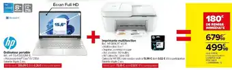 Carrefour Imprimante multifonction Réf. HP DESKJET 4122E offre