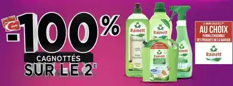 Géant Casino Rainett bon plan sur l'ensemble des produits de la marque rainett offre