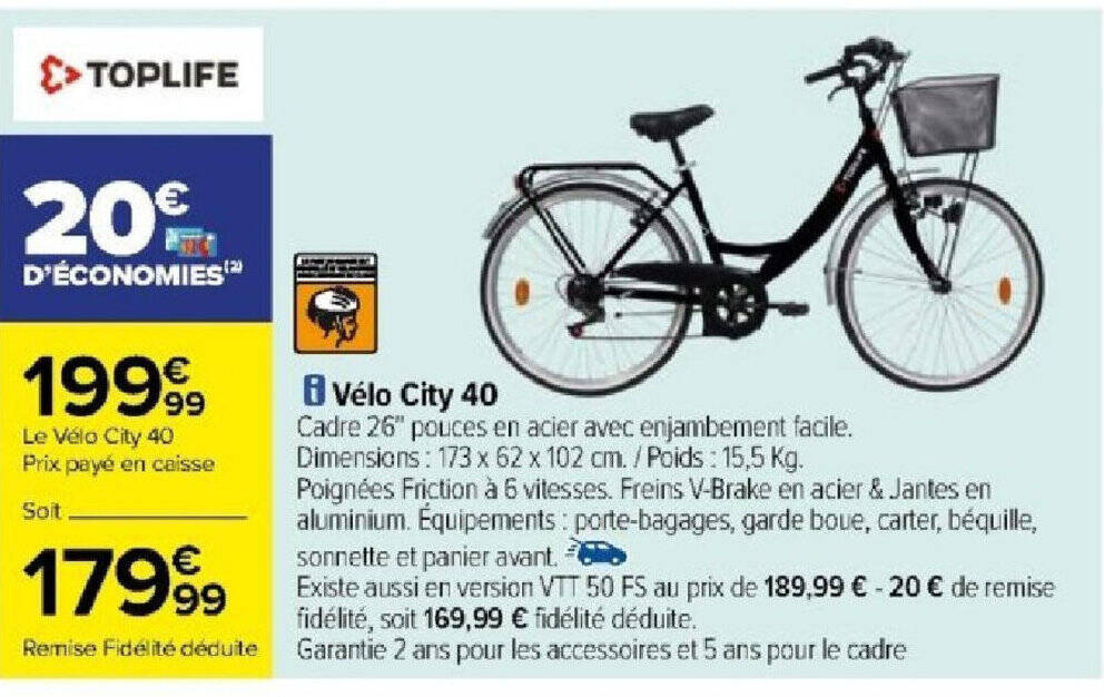 Velo discount city 40