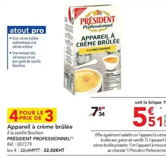 METRO Appareil à crème brûlée offre