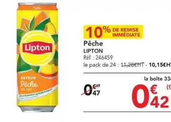 METRO Pêche LIPTON offre