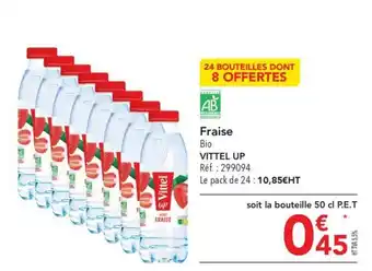 METRO Fraise Bio VITTEL UP offre