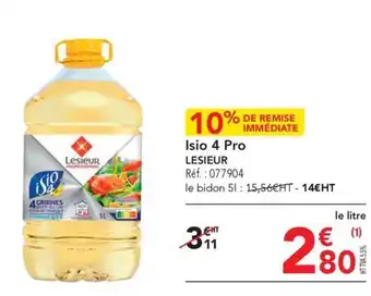 METRO Isio 4 Pro LESIEUR offre