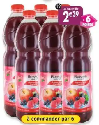 Maximo Boisson aux fruits. pomme, cassis, framboise offre