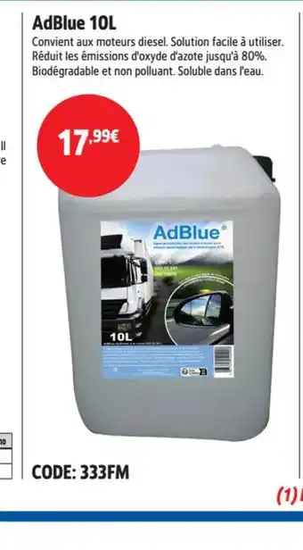 Screwfix AdBlue offre