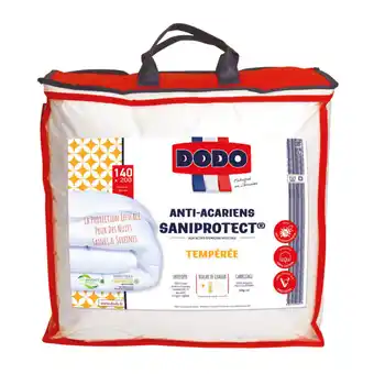 Carrefour DODO Couette Anti-acariens Saniprotect offre