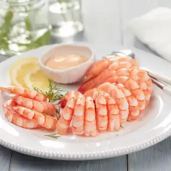 Carrefour Couronne de queues de crevettes sauce cocktail DELPIERRE offre