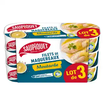 Carrefour SAUPIQUET Filets de maquereaux offre
