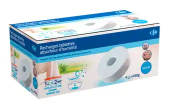Carrefour CARREFOUR SUR TOUS LES ABSORBEURS D'HUMIDITÉ ET RECHARGES offre