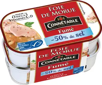 Carrefour CONNÉTABLE Foie de Morue offre
