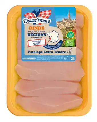 Carrefour DOUCE FRANCE Escalopes extra tendres de dinde offre
