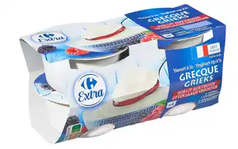 Carrefour CARREFOUR EXTRA Yaourt à la Grecque offre