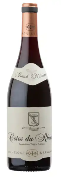 Carrefour A.O.P. Côtes du Rhône GRAND MILLESIME offre