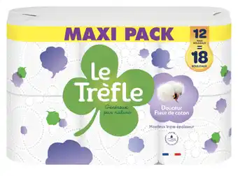 Carrefour Market LE TRÈFLE Papier toilette Maxi Pack offre