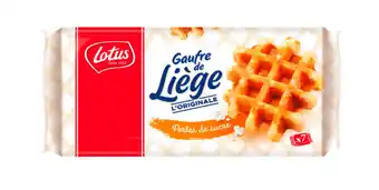 Carrefour Market LOTUS Gaufre Liege offre