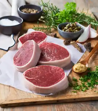 Carrefour Market Viande bovine : pavé*** façon tournedos à griller (f) offre