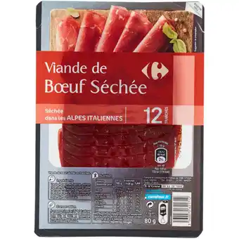 Carrefour Market CARREFOUR Viande de bœuf séchée offre