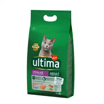 Carrefour Market ULTIMA Croquettes pour chats stérilisés adultes offre