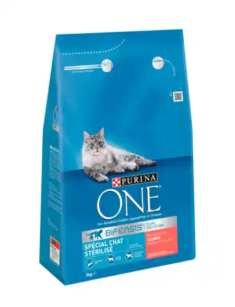 Carrefour Market PURINA ONE Croquettes pour chats stérilisés offre