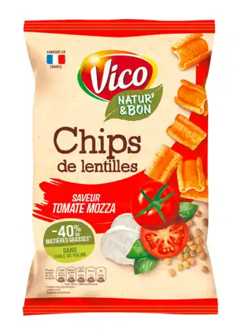 Carrefour Market VICO Chips de lentilles Natur'&Bon offre