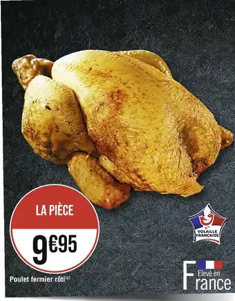 Casino Supermarchés Poulet fermier rôti offre