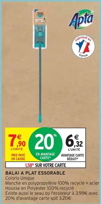 Apta BALAI A PLAT ESSORABLE