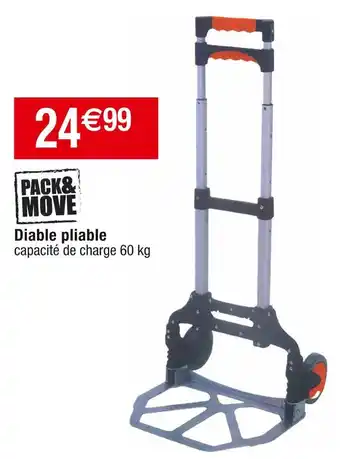 Cora x Carrefour PACK&MOVE Diable pliable offre