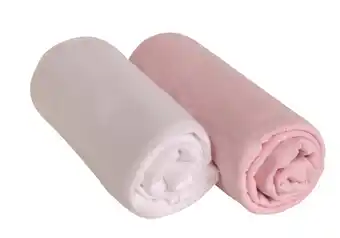 Carrefour Market Lot de 2 draps housse offre