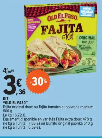 E.Leclerc KIT "OLD EL PASO" offre