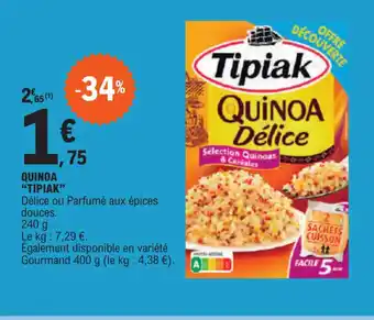 E.Leclerc QUINOA "TIPIAK" offre