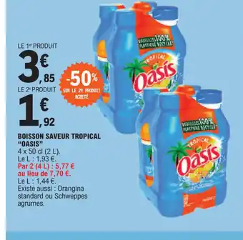 E.Leclerc BOISSON SAVEUR TROPICAL "OASIS" offre