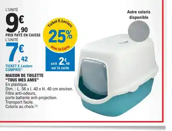 E.Leclerc MAISON DE TOILETTE offre
