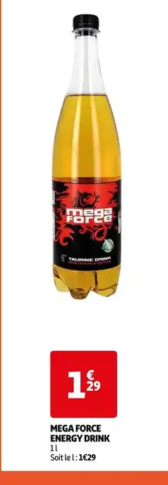 Auchan MEGA FORCE ENERGY DRINK offre