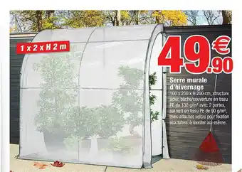 Bazarland Serre Murale D'hivernage offre